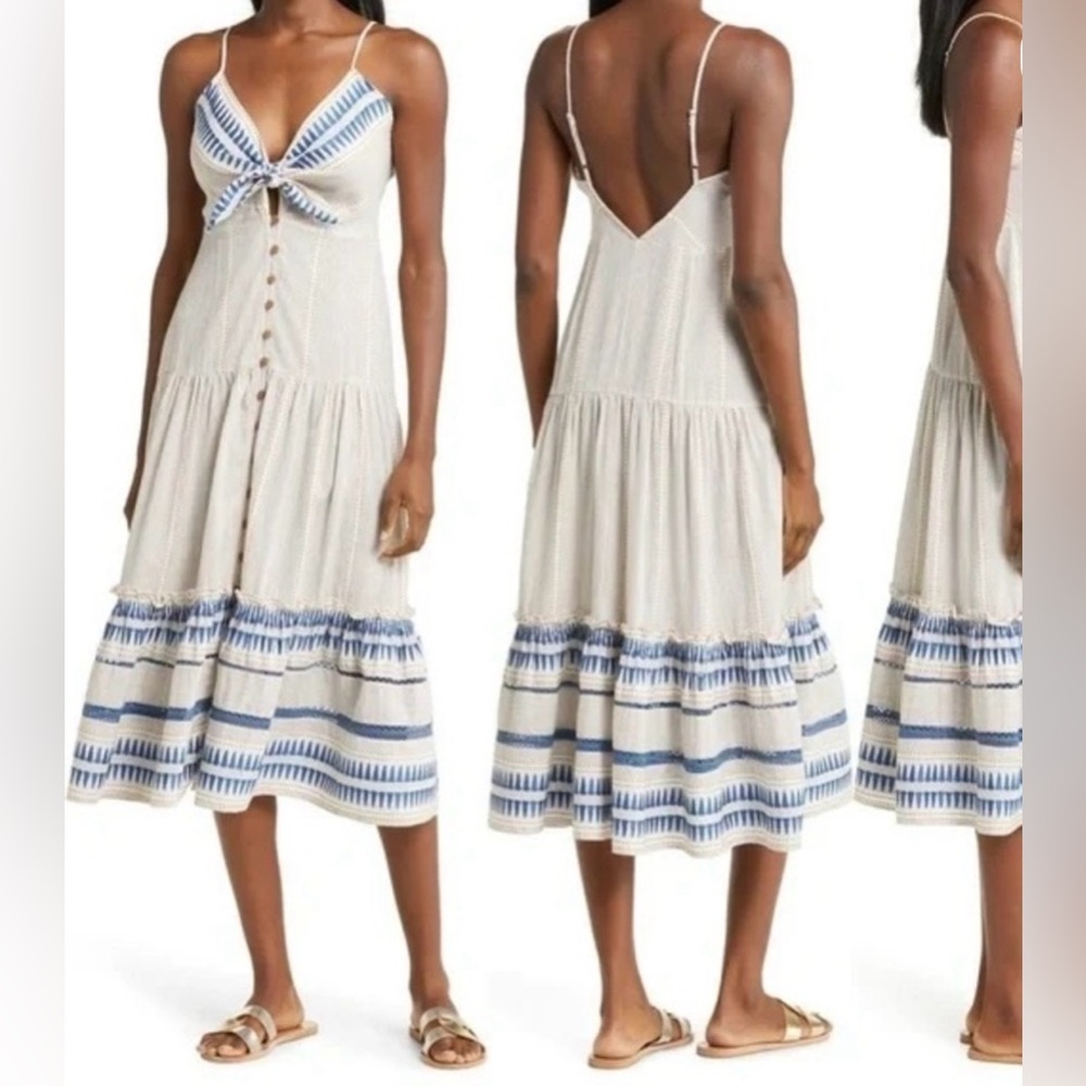 Veronica Beard Women’s Abilene Lightweight Sun Dress  Size Medium